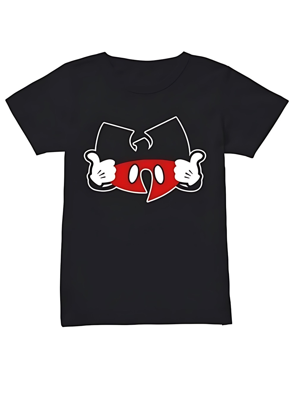 Mickey Mouse Wu Tang Mashup Cartoon Hip Hop Unisex T-Shirt